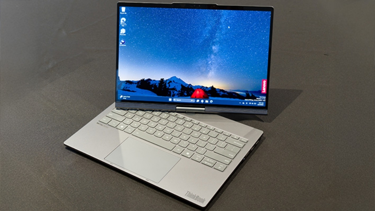 CES 2026: Lenovo ra mắt ThinkBook Plus Gen 7 với bản lề có mô-tơ điện, tự động tracking theo người dùng