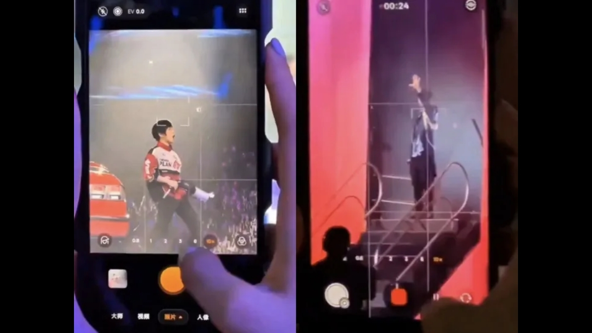 Ứng dụng camera được thiết kế lại hoàn toàn với bố cục gọn gàng và phong cách kính trong suốt