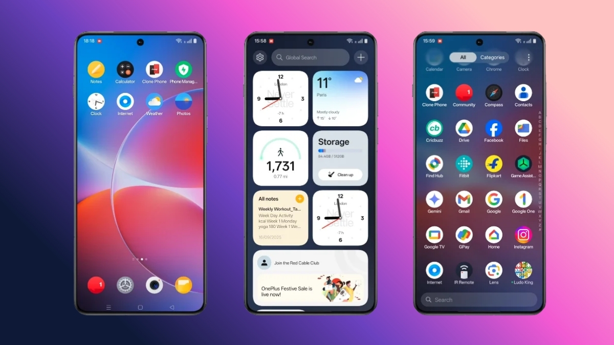 ColorOS 17 và OxygenOS 17 lộ diện: Nâng tầm độ mượt, đa nhiệm không giật lag