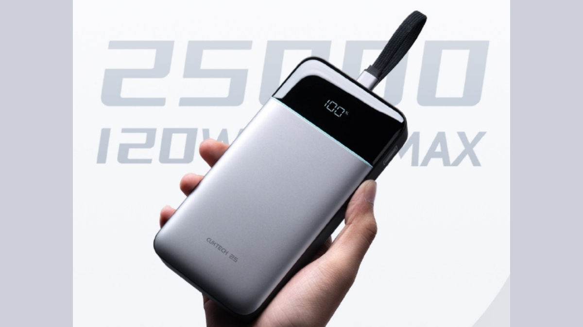 Cuktech No. 25 Super Power Block SE ra mắt: Pin dự phòng 25,000 mAh 120W, giá 730,000 đồng