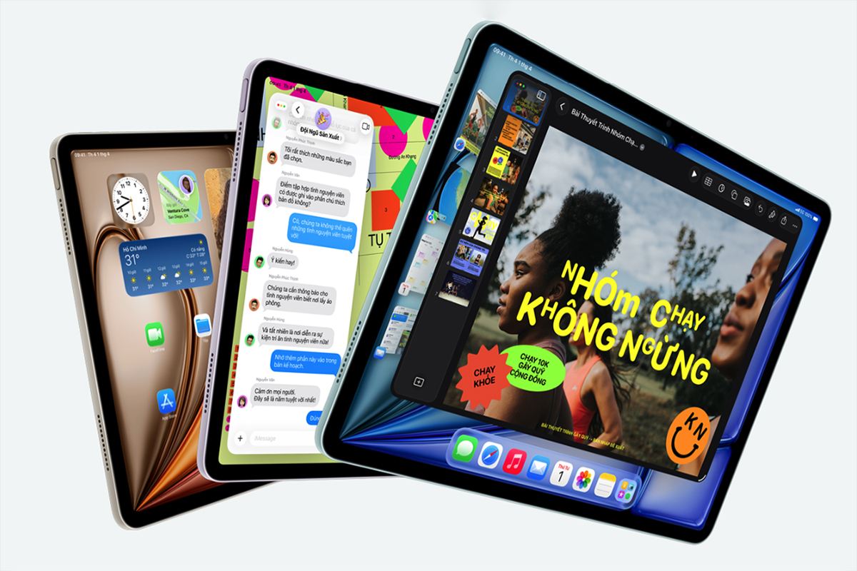 iPad Air M4 yếu hơn người đàn anh iPad Pro khoảng 7% đến 11% trong các tác vụ đa nhân nặng