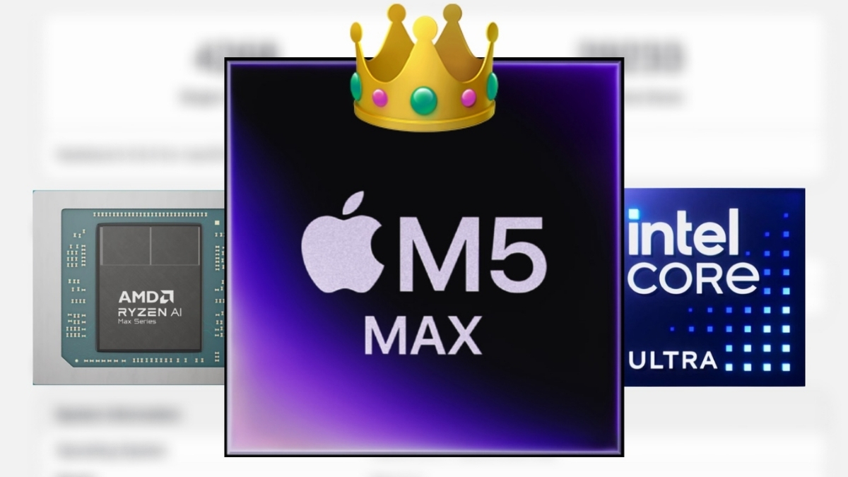Điểm hiệu năng M5 Max gây choáng: Đè bẹp Ryzen AI Max+ 395 tới 25%, bỏ xa CPU máy bàn