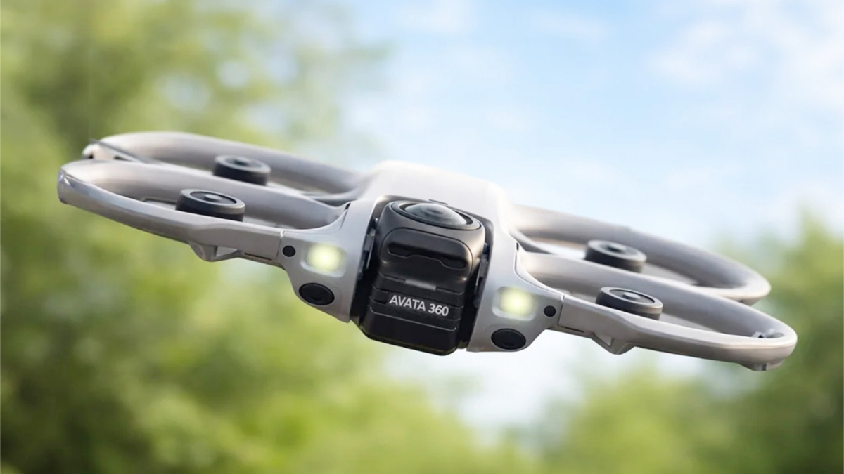 DJI Avata 360 sở hữu hệ thống thấu kính bảo vệ dạng vặn có thể tự thay thế