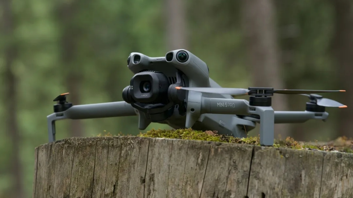 Mini 5 Pro là mẫu drone nhỏ gọn đầu tiên của DJI được trang bị cảm biến 1-inch 50MP