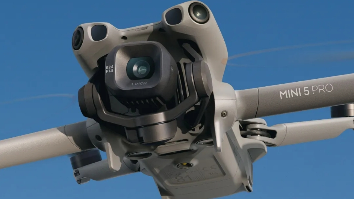 DJI Mini 5 Pro chính thức ra mắt: Cảm biến 1 inch, thời lượng pin dài hơn