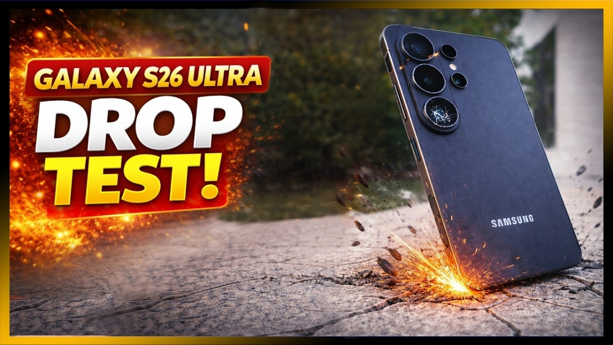 Thử độ bền Galaxy S26 Ultra: Sống sót kiên cường, màn hình bình an vô sự với khung viền mới