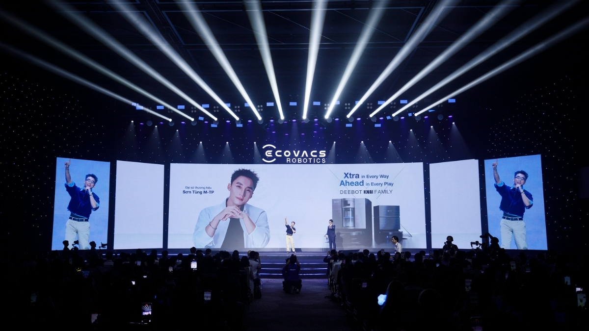 Nghệ sĩ Sơn Tùng M-TP trở thành Đại sứ thương hiệu đầu tiên cho ngành hàng Robot hút bụi thông minh của Ecovacs tại Việt Nam