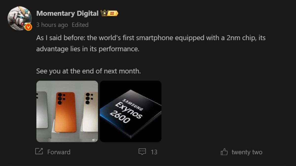 Cuối tháng 1/2026 là thời điểm hoàn toàn hợp lý để tạo bước đệm cho sự kiện Galaxy Unpacked