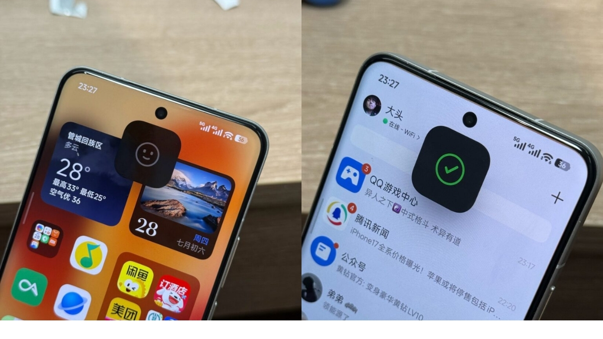 Giao diện và hiệu ứng mở khóa mới trên HyperOS 3 gần như giống hệt Face ID trên iPhone.