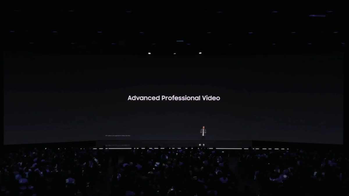 Galaxy S26 Ultra là smartphone đầu tiên hỗ trợ codec Advanced Professional Video (APV)
