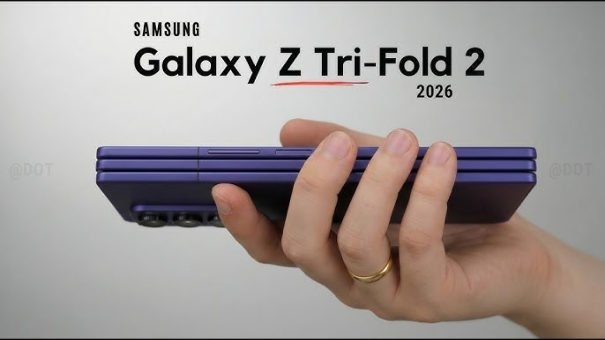 Galaxy Z TriFold 2 rò rỉ thiết kế bản lề mới cực mỏng, dòng Z Fold8 và Z Flip8 được hưởng lợi