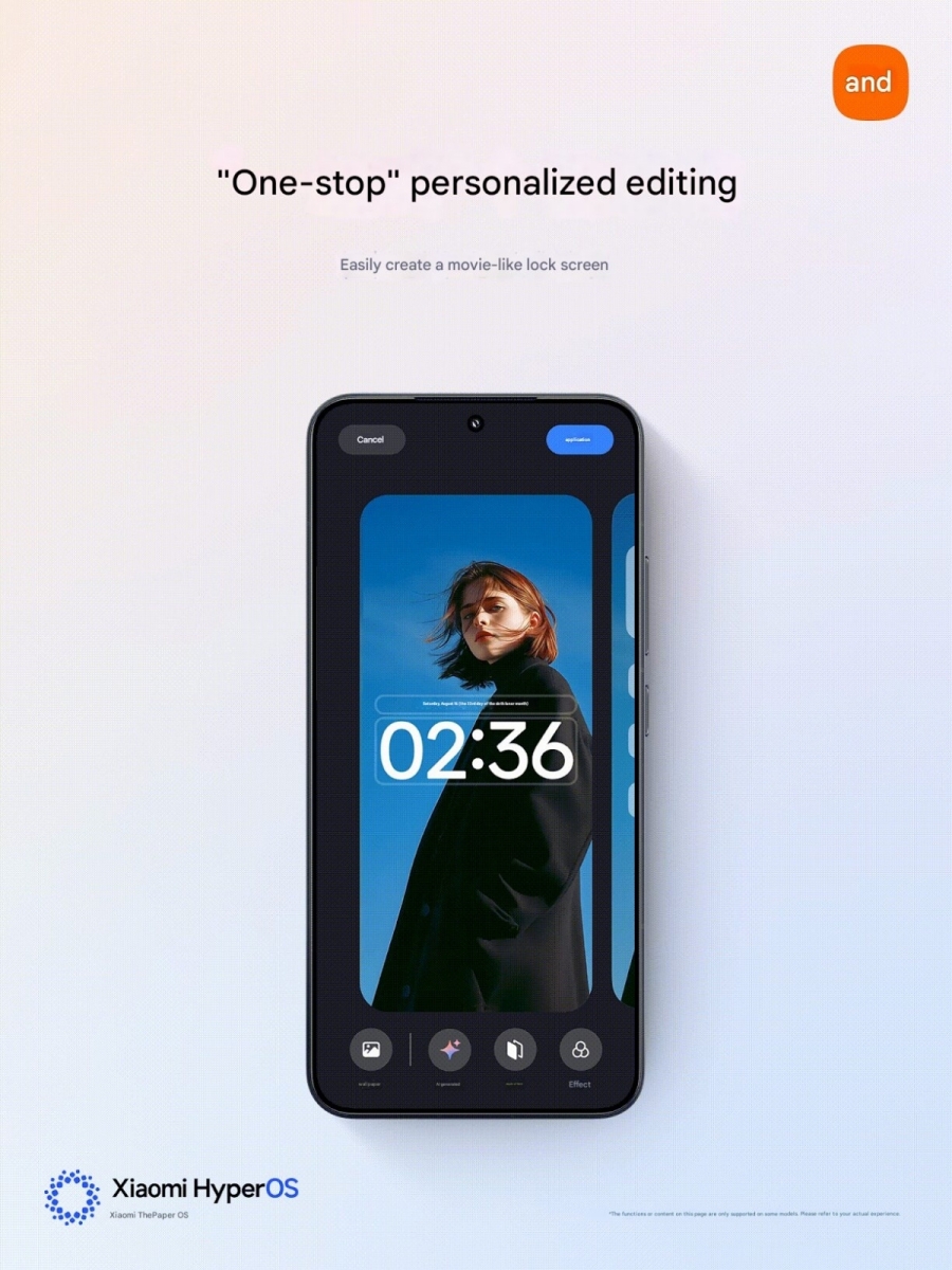 Giao diện mới của Xiaomi HyperOS 3