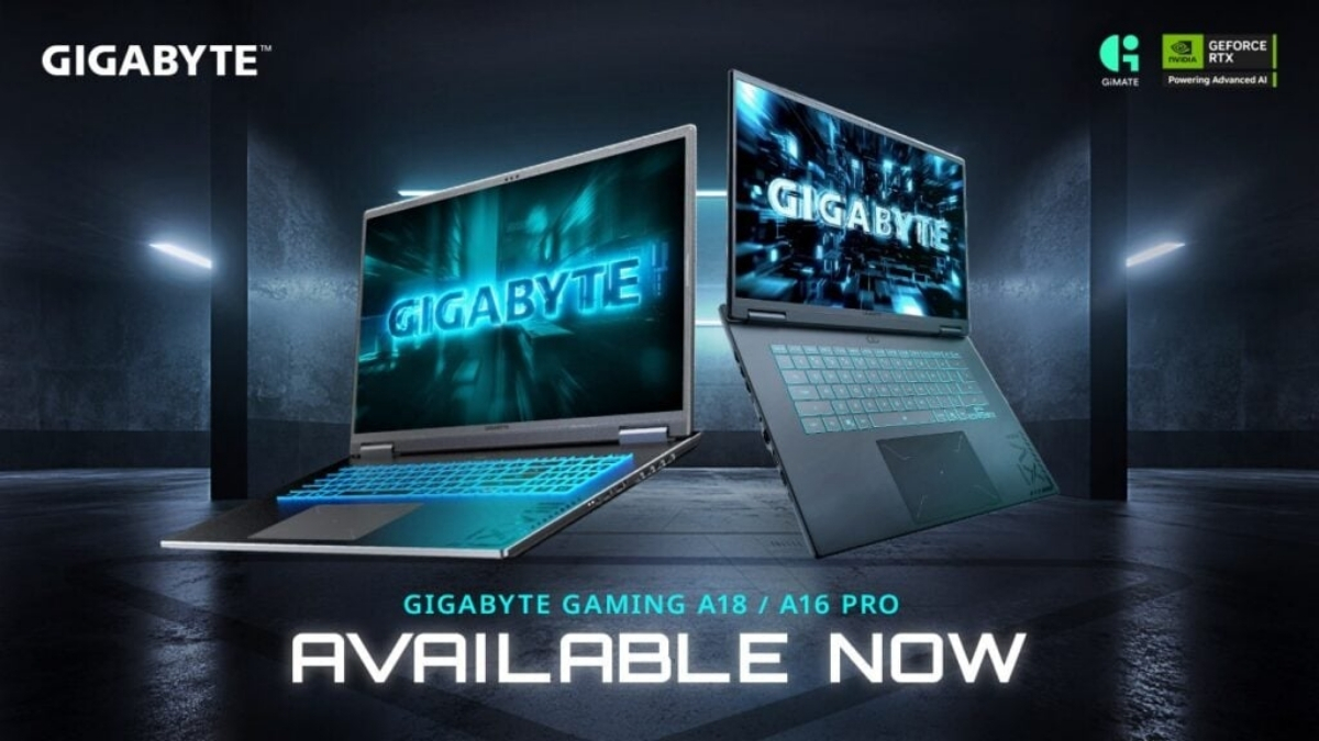 GIGABYTE GAMING A16 PRO và A18 ra mắt phiên bản chạy RTX 5080, pin lên tới 12 giờ