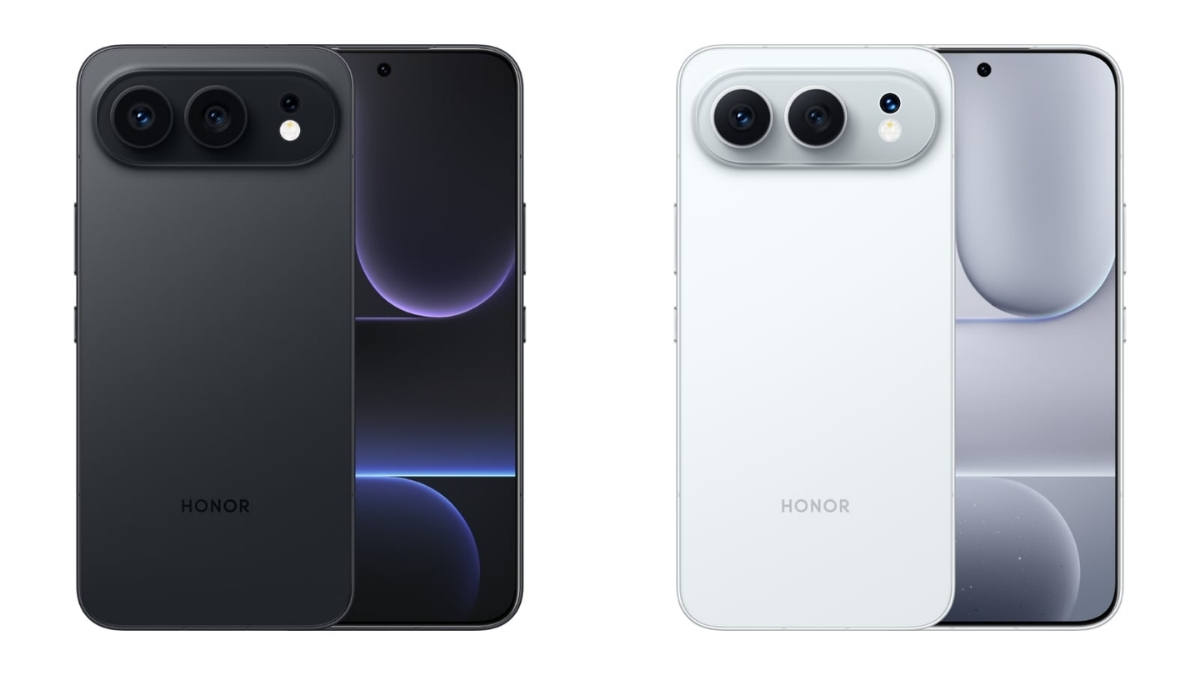 HONOR 500 phiên bản màu Đen Obsidian và Bạc ánh trăng