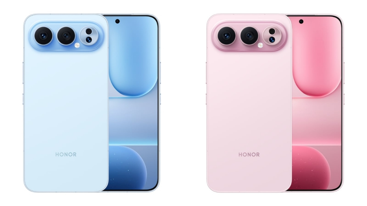 HONOR 500 Pro phiên bản màu Aquamarine, Hồng ánh sao lộ diện thêm nút chức năng bên dưới nút nguồn