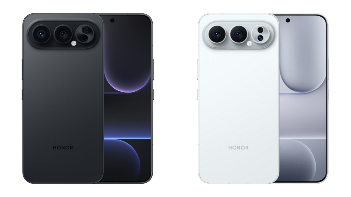 HONOR 500 Pro phiên bản màu Đen Obsidian và Bạc ánh trăng