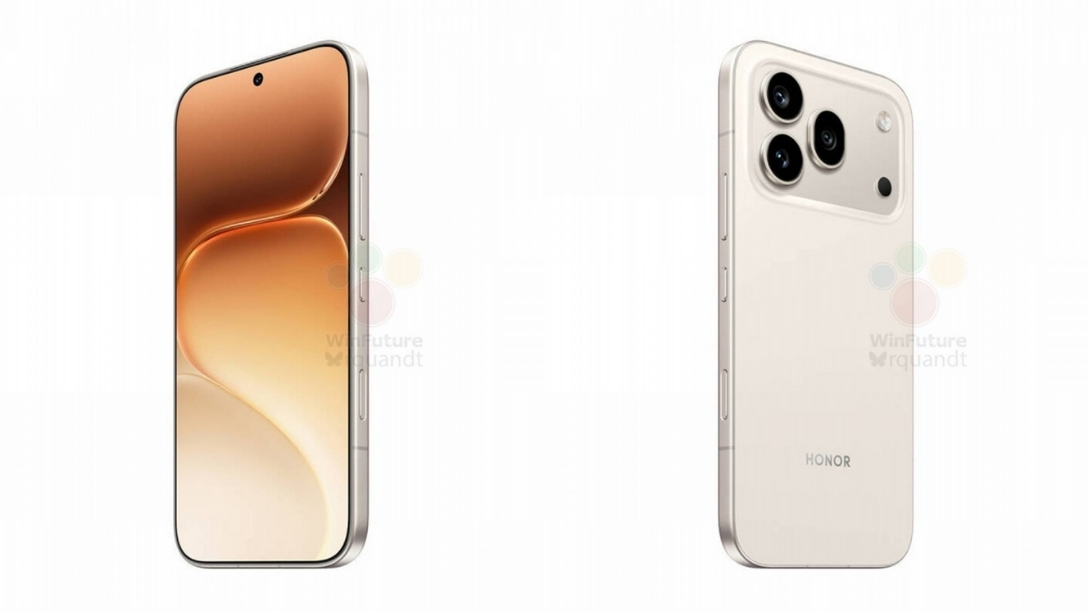 Thiết kế cụm camera trên bản HONOR 600 Pro mang đậm hơi hướng của iPhone 17 Pro