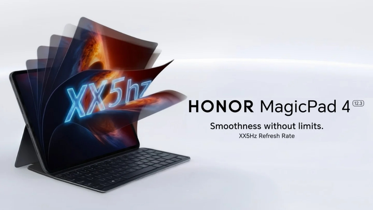 MagicPad 4 sở hữu màn hình kích thước 12.3 inch với tần số quét lên tới 165Hz