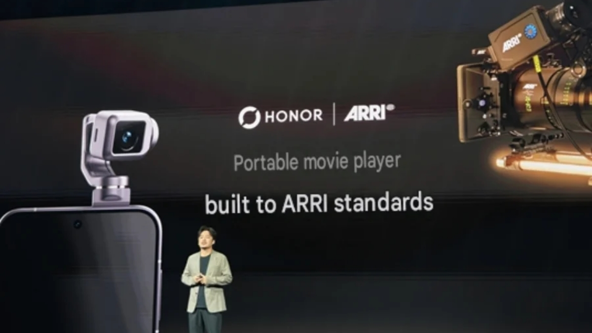 HONOR Robot Phone khoe thông số camera khủng: 2 cảm biến 200MP, chống rung Gimbal và cú bắt tay với ARRI
