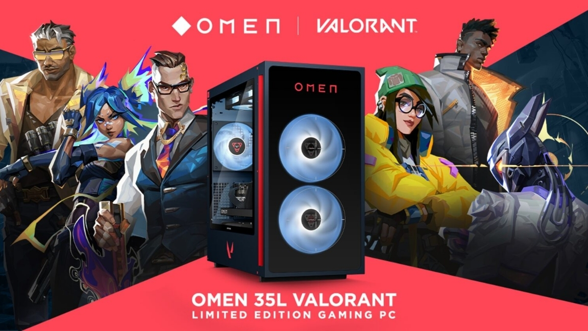 HP bắt tay Riot, ra mắt PC OMEN 35L VALORANT phiên bản giới hạn với GPU RTX 50 Series