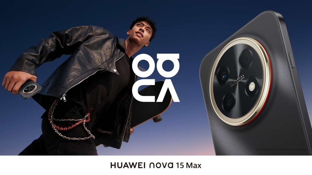 Nova 15 Max gây ấn tượng mạnh với một ngôn ngữ thiết kế khác biệt so với dải sản phẩm