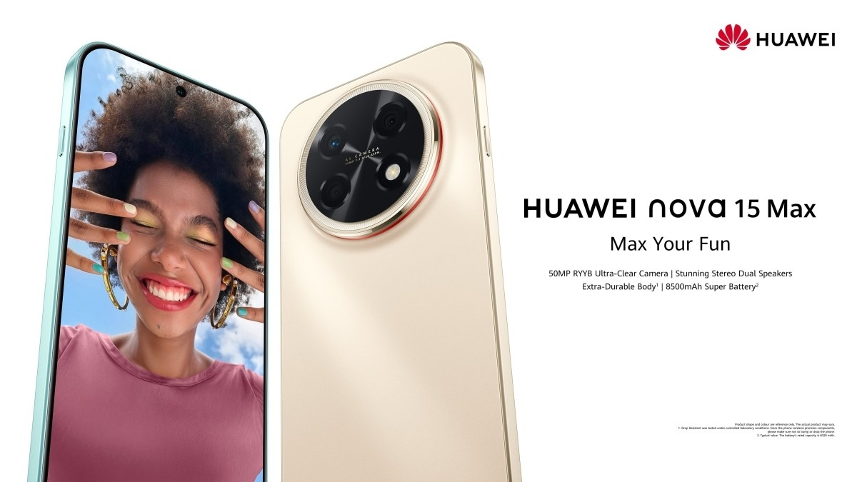 Huawei Nova 15 Max lộ diện: "Quái vật" pin 8,500 mAh chốt lịch ra mắt toàn cầu