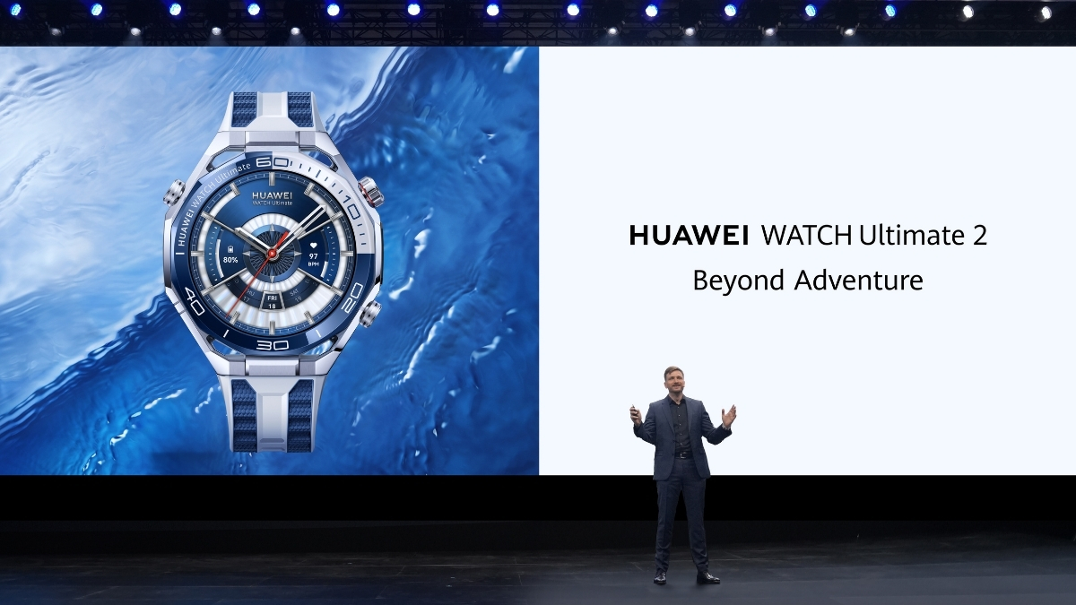HUAWEI WATCH Ultimate 2 có thể lặn sâu 150m, bổ sung công nghệ liên lạc dưới nước bằng sóng âm