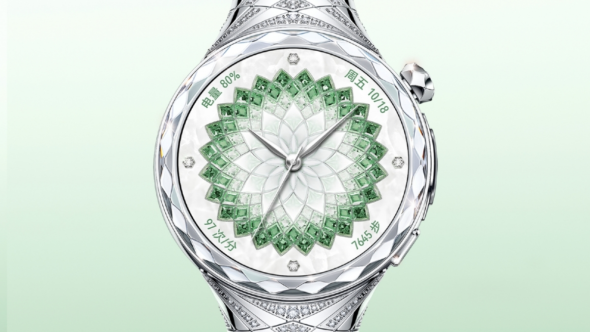 Huawei nhá hàng Watch Ultimate Design bản đính kim cương với chế tác cực xa xỉ, giá cao ngất