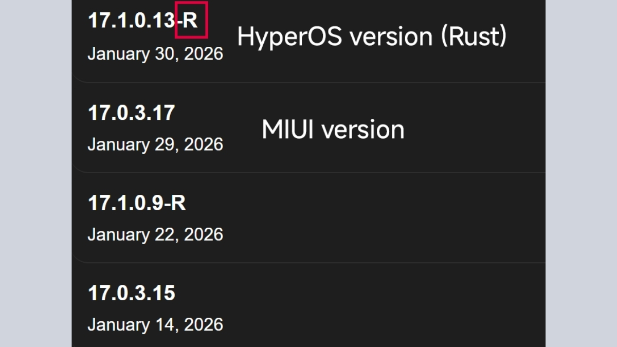 HyperOS 4 được được đồn đoán sẽ viết trên nền tảng ngôn ngữ lập trình mới, mang lại độ ổn định tốt hơn