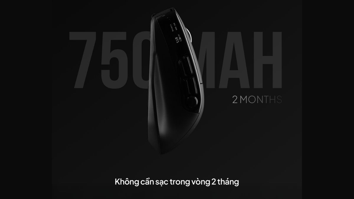 HyperWork Macro cho thời lượng sử dụng lên tới 2 tháng sau mỗi lần sạc đầy