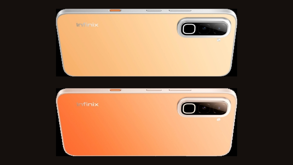 Mặt lưng đổi màu cảm biến nhiệt trên Infinix Hot 70