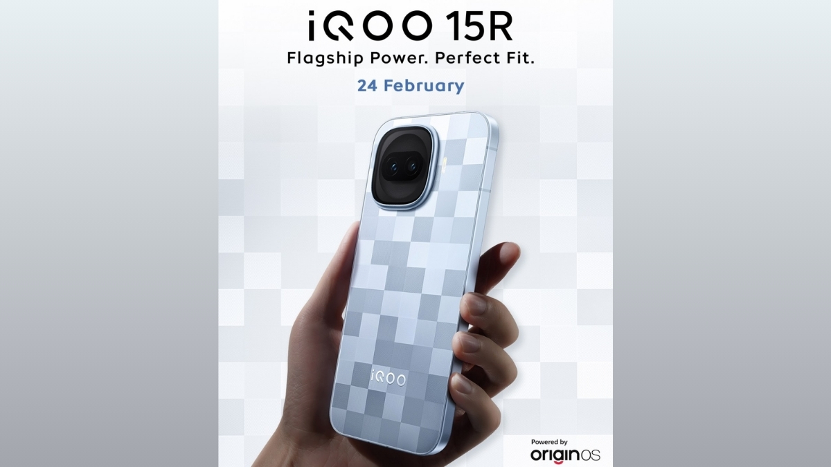 iQOO chính thức xác nhận iQOO 15R sẽ được ra mắt tại thị trường Ấn Độ vào ngày 24/02/2026