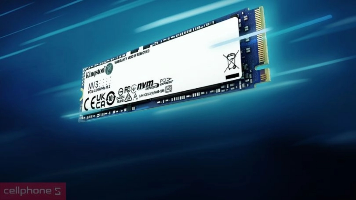 Kingston là nhà cung cấp SSD bên thứ ba số 1 thế giới trong năm 2024