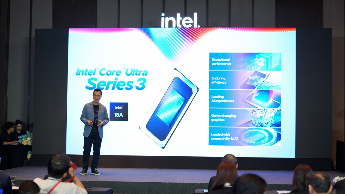 Các mẫu laptop trang bị vi xử lý Core Ultra Series 3 chính thức cập bến thị trường Việt Nam
