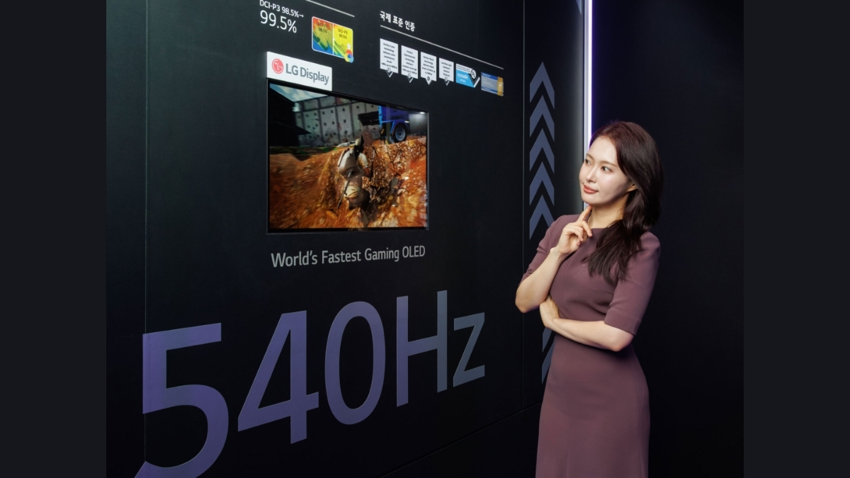 Đây là màn hình OLED có tần số quét cao nhất thế giới với 720Hz