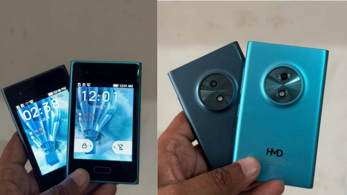 Lộ diện điện thoại mới của HMD với màn hình cảm ứng 3.2 inch, có nút home vật lý như những năm 2010