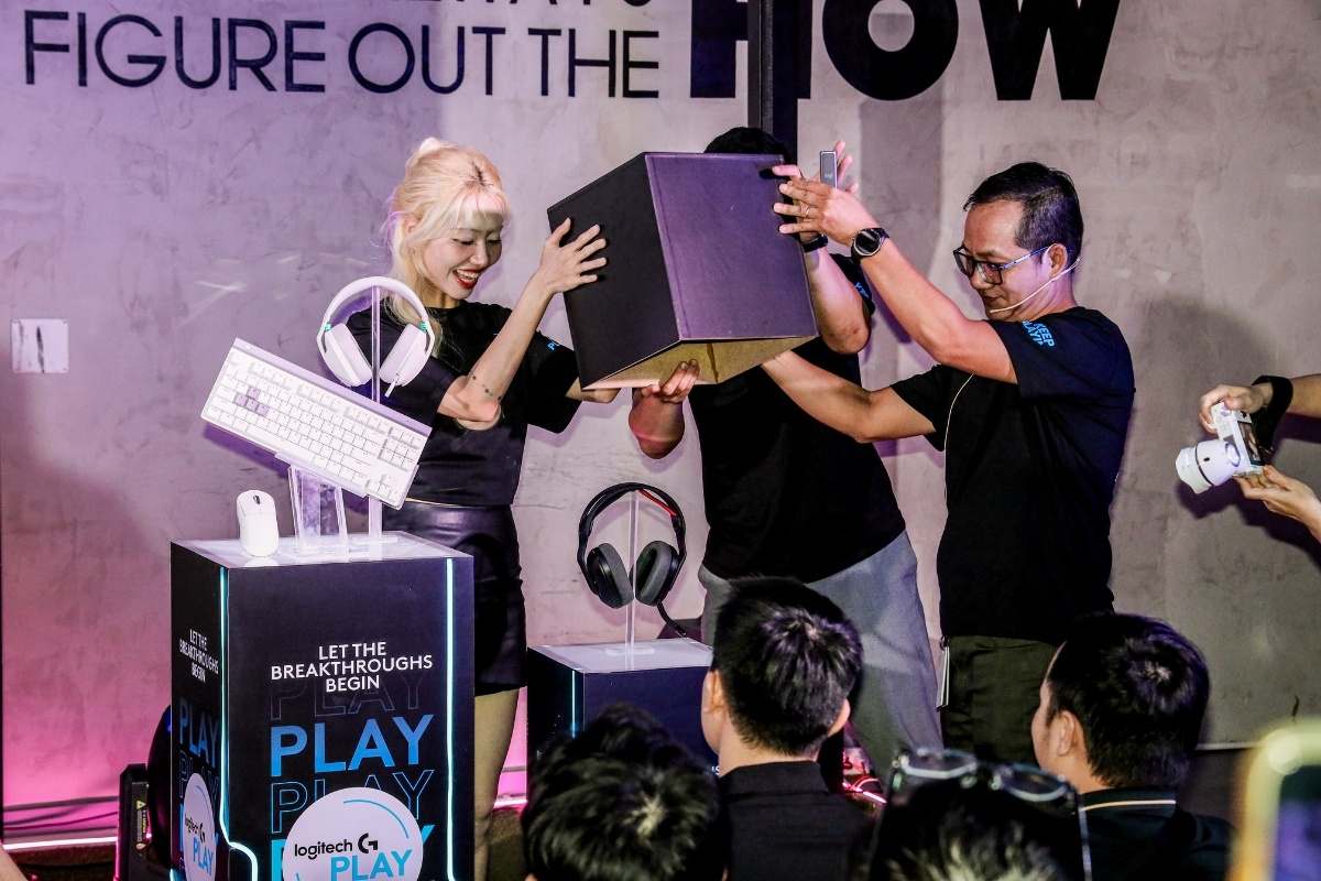 sự kiện Logitech G Play 2025 được tổ chức tại trụ sở của GAM Esports, Việt Nam