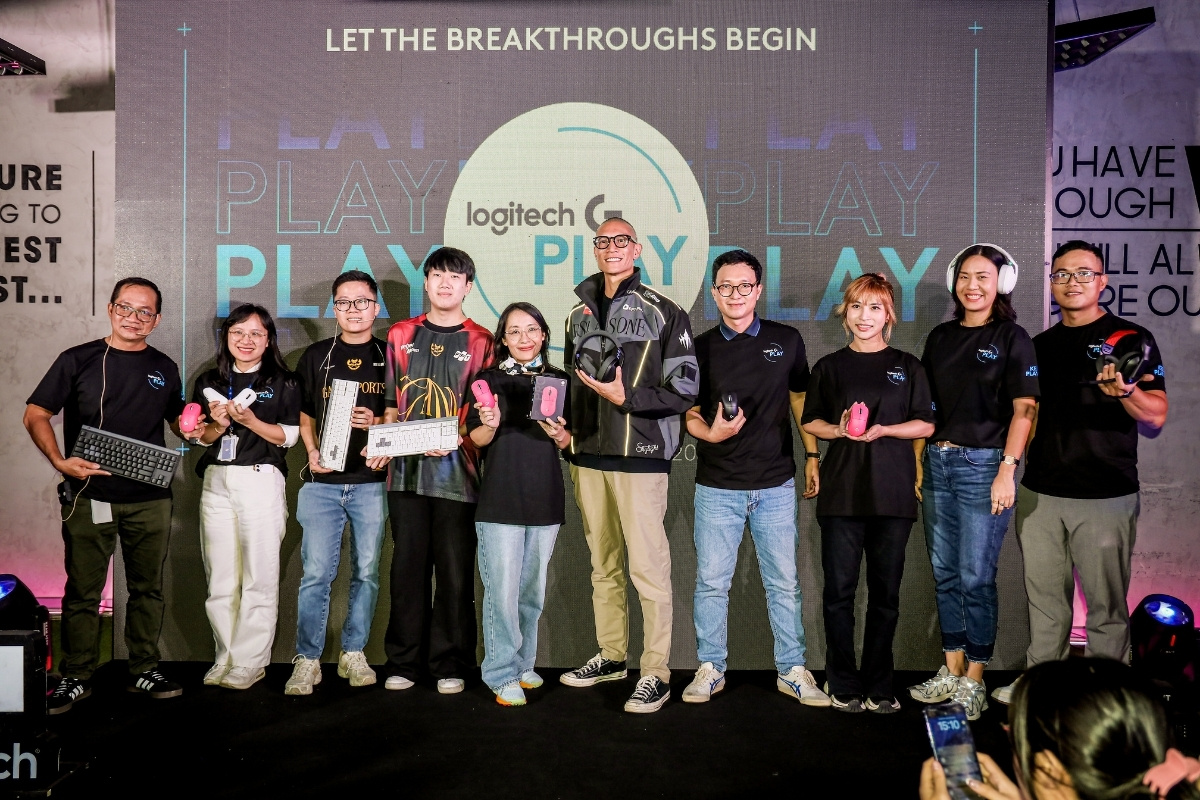 sự kiện Logitech G Play 2025 được tổ chức tại trụ sở của GAM Esports, Việt Nam