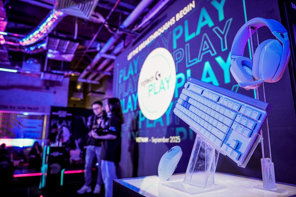 sự kiện Logitech G Play 2025 được tổ chức tại trụ sở của GAM Esports, Việt Nam