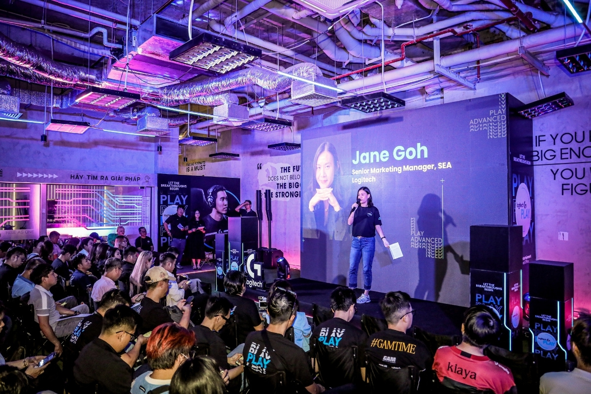 sự kiện Logitech G Play 2025 được tổ chức tại trụ sở của GAM Esports, Việt Nam