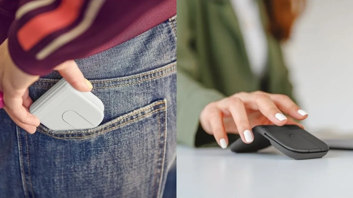 Logitech ra ămts mẫu chuột gập đầu tiên của hãng với tên gọi Mobi Fold