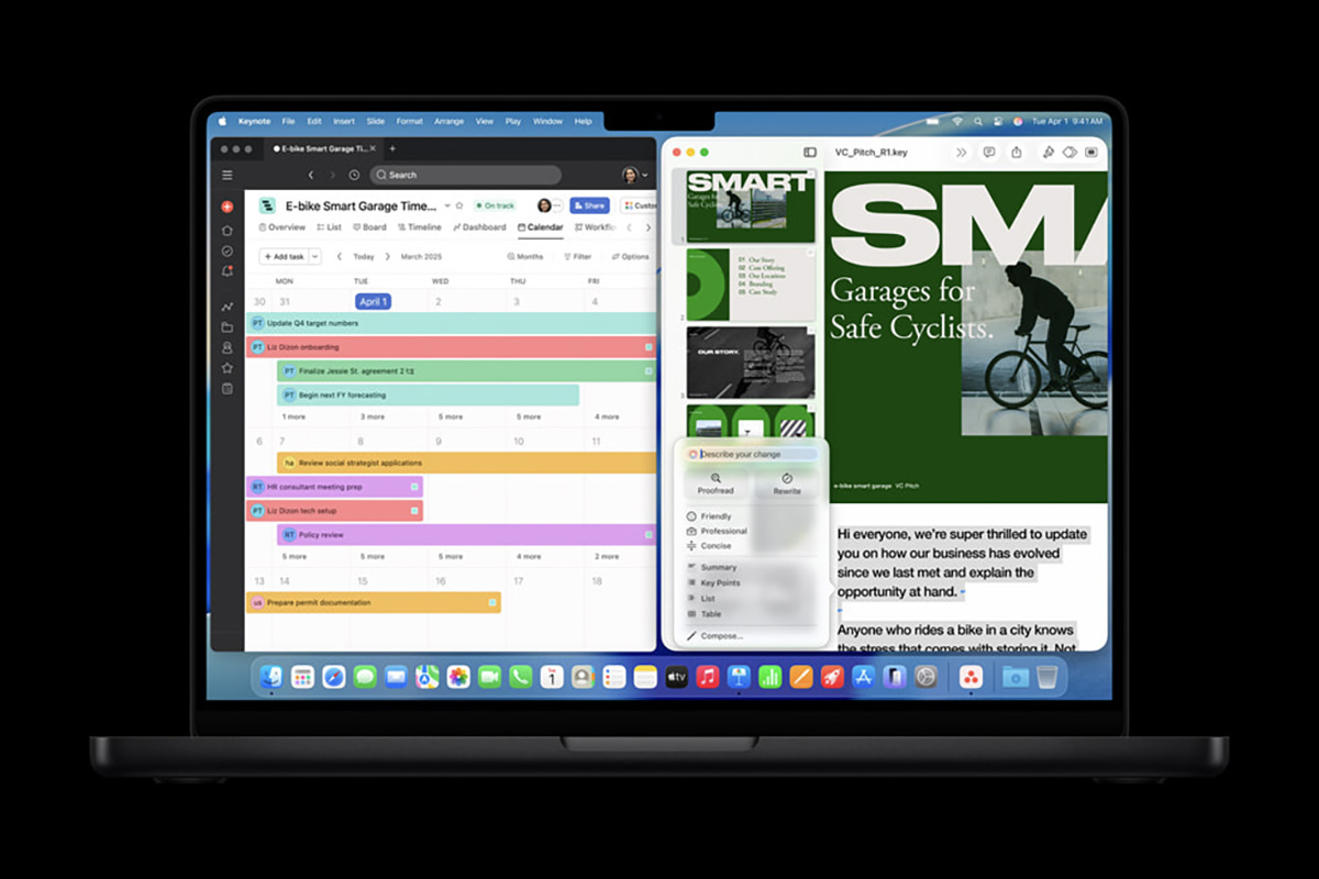 MacBook Pro 14 inch mới sẽ được cài đặt sẵn macOS Tahoe. Ảnh: Apple
