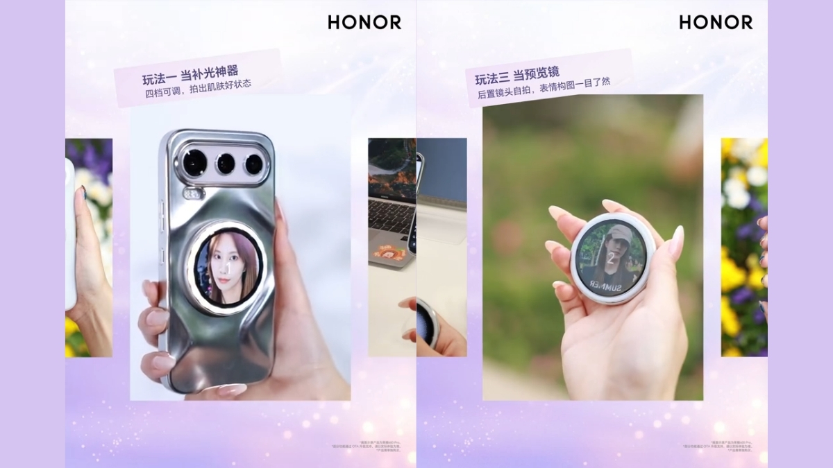 Phụ kiện người dùng dễ dàng căn chỉnh khung hình khi chụp ảnh selfie bằng camera sau