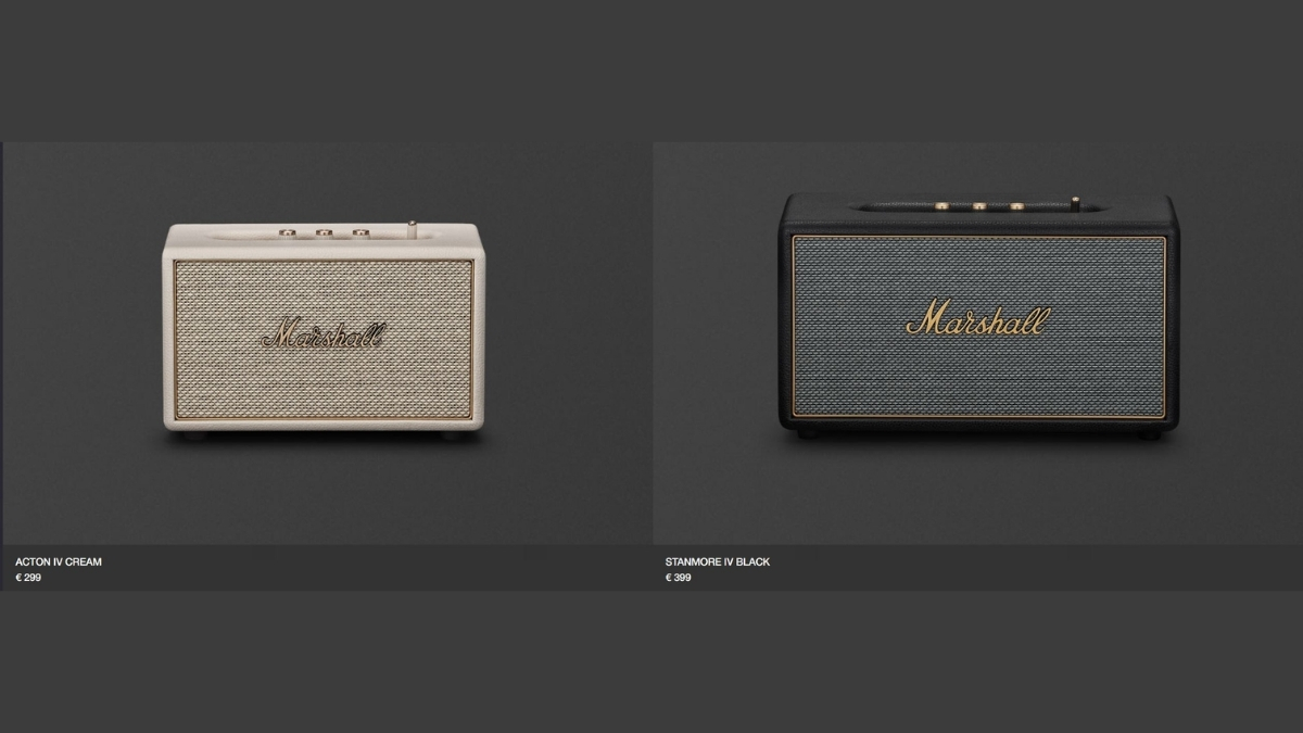 Marshall vẫn quyết định giữ nguyên mức giá cho cả hai mẫu loa này bất chấp khoảng cách 4 năm