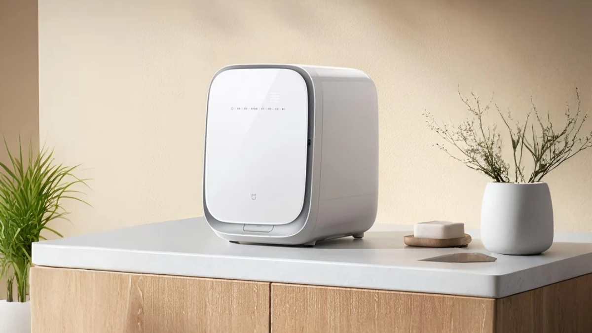 Xiaomi ra mắt máy giặt sấy mini: Chuyên trị đồ mỏng, diệt khuẩn 99.99%, giá 7.3 triệu