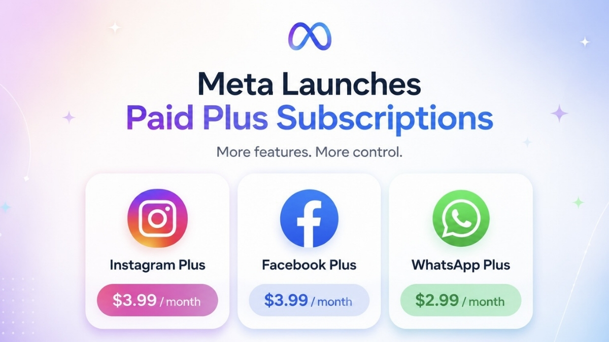 Facebook Plus và Instagram Plus có giá 3.99 USD mỗi tháng (khoảng hơn 100 nghìn đồng)
