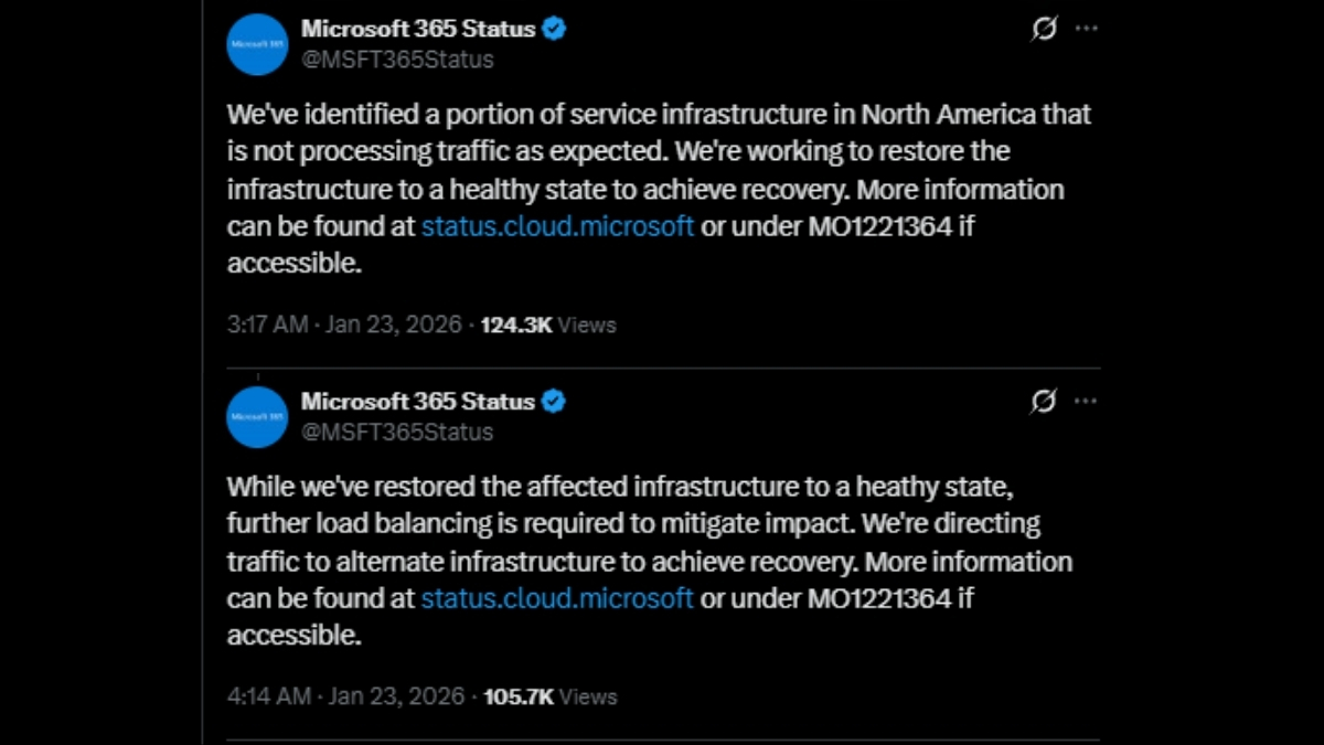Cập nhật mới nhất về sự việc trên trang mạng xã hội của Microsoft 365