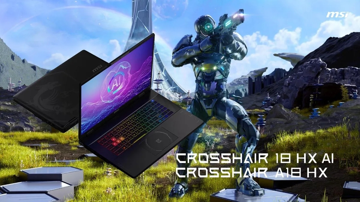 Dòng MSI Crosshair mới có các tùy chọn kích thước 16, 17, 18 inch