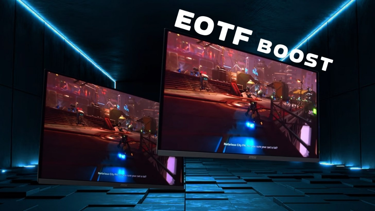 MSI ra mắt công nghệ EOTF Boost giúp màn hình OLED sáng hơn chuẩn HDR thông thường
