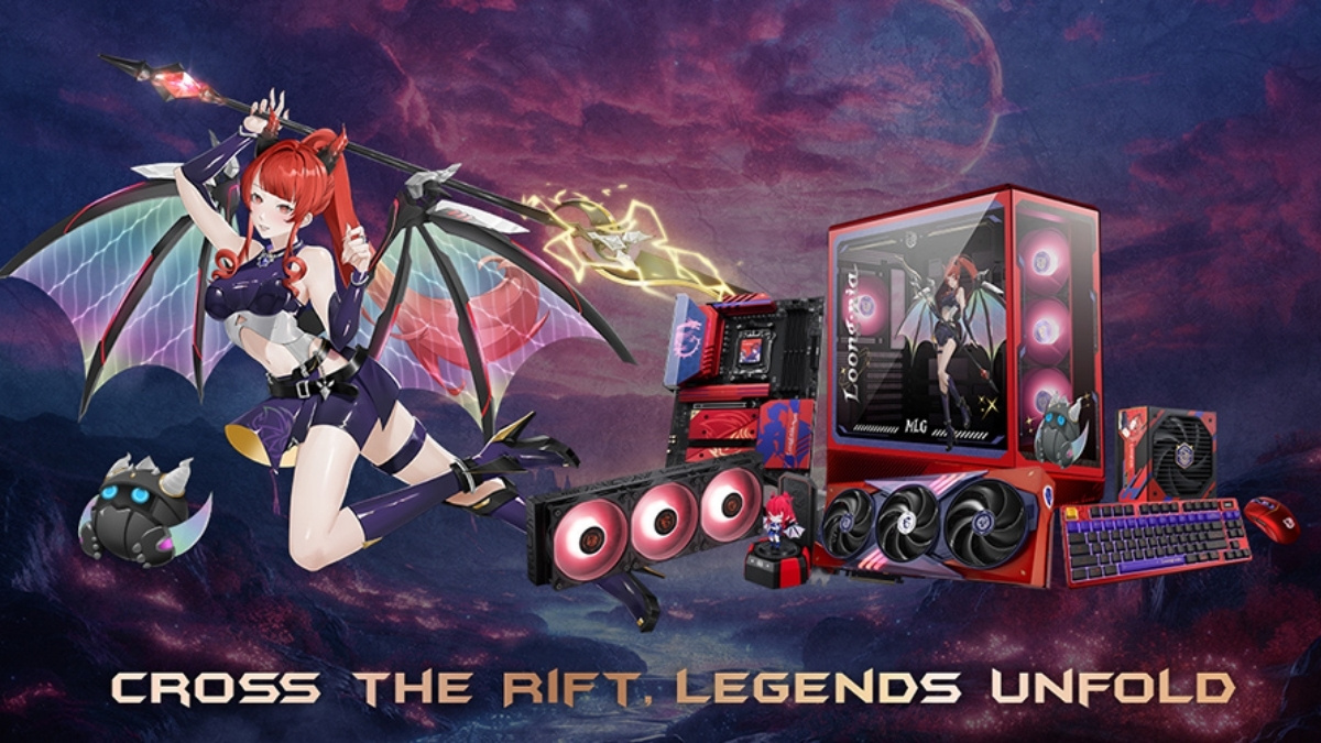 MSI ra mắt full combo linh kiện PC MLG: Công chúa rồng đổ bộ!